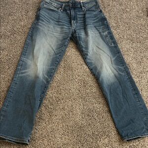 American Eagle Outfitters Relaxed Fit Blue Jeans